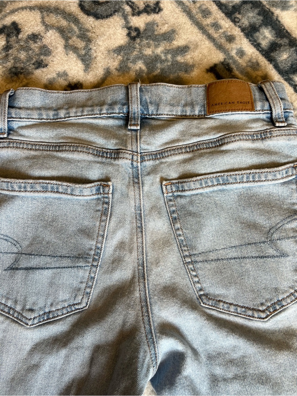 American Eagle Outfitters Women’s Light Blue Boyfriend Jeans